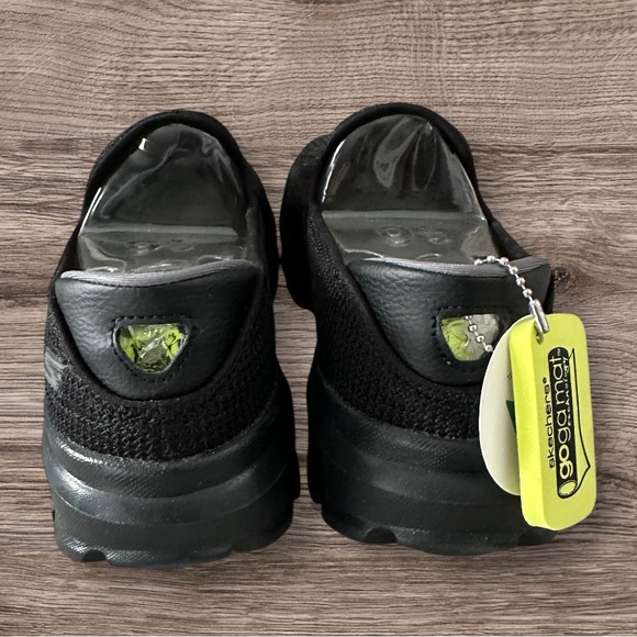 Men’s Skechers Go Walk Evolution Ultra Black Slip on Sneakers, Size 9.5. NIB! - Picture 4 of 10